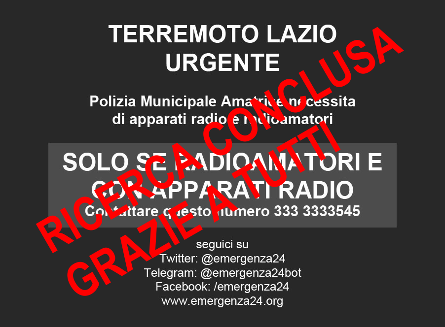 CONCLUSO - terremoto_lazio_radioamatori