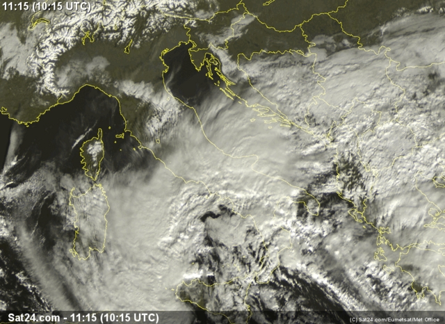 Immagini da satellite 01.12.13 alle ore 11:15