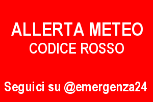 Allerta meteo - Codice Rosso