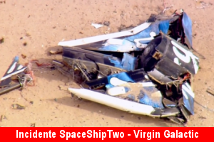 Incidente SpaceShipTwo Virgin Galactic - Emergenza24